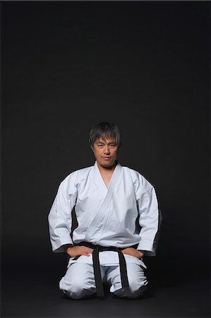 simsearch:622-08839944,k - Japanese karate master Foto de stock - Sin royalties Premium, Código: 622-08839895