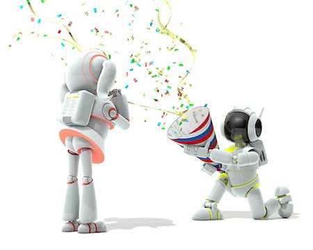 CG Robot Stock Photo - Premium Royalty-Free, Code: 622-08893774