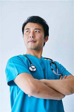sincere - Japanese doctor Stock Photo - Premium Royalty-Free, Code: 622-09169742