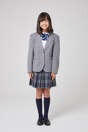 Japanese junior high student Stock Photo - Premium Royalty-Free, Code: 622-09186825