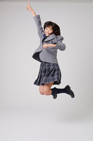 Japanese junior high student Stock Photo - Premium Royalty-Free, Code: 622-09186841