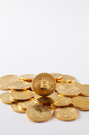 Bitcoin image Stock Photo - Premium Royalty-Free, Code: 622-09180473