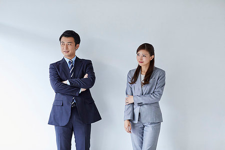 simsearch:622-09181420,k - Japanese businesspeople Stock Photo - Premium Royalty-Free, Code: 622-09181081