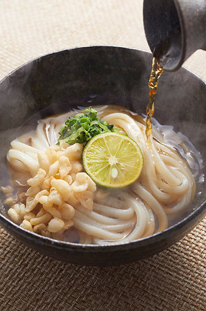 steaming noodles - Japanese style noodles Stock Photo - Premium Royalty-Free, Code: 622-09195052