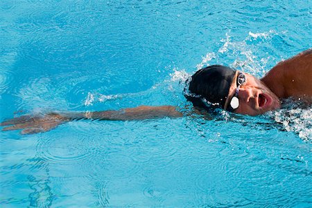 professional swimmer - Male swimmer Stock Photo - Premium Royalty-Free, Code: 622-01080667