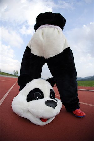 Panda Posing Stock Photo - Premium Royalty-Free, Code: 622-01572274