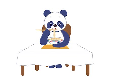 simsearch:622-01572350,k - Panda Eating Foto de stock - Sin royalties Premium, Código: 622-01572379