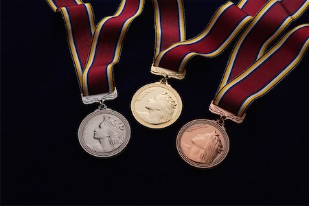 simsearch:622-02047094,k - Medals Stock Photo - Premium Royalty-Free, Code: 622-02047096