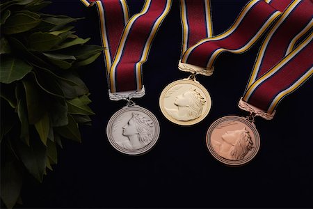 Medals Stock Photo - Premium Royalty-Free, Code: 622-02047097