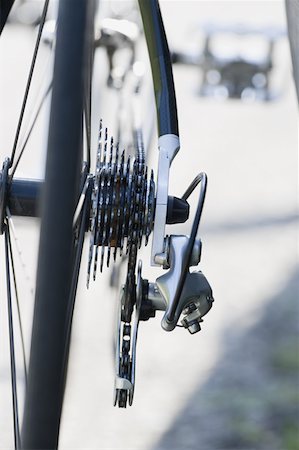 Close up of bicycle gears Foto de stock - Sin royalties Premium, Código: 622-02198553