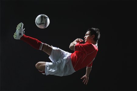 Soccer Player Stock Photo - Premium Royalty-Free, Code: 622-02198611