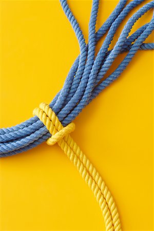 rope knot nobody - Tied Rope Stock Photo - Premium Royalty-Free, Code: 622-02355222