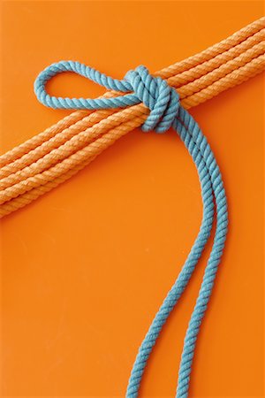 rope knot nobody - Tied Rope Stock Photo - Premium Royalty-Free, Code: 622-02355240