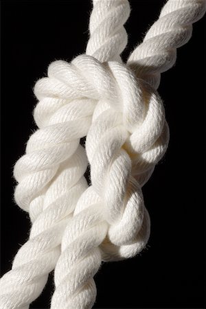 rope knot nobody - Tied Rope Stock Photo - Premium Royalty-Free, Code: 622-02355259