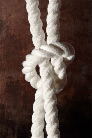 rope knot nobody - Tied Rope Stock Photo - Premium Royalty-Free, Code: 622-02355265