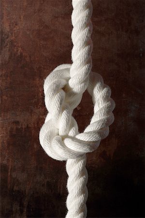 rope closeup - Tied Rope Foto de stock - Sin royalties Premium, Código: 622-02355267