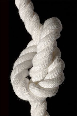 rope knot nobody - Tied Rope Stock Photo - Premium Royalty-Free, Code: 622-02355260