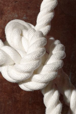 rope knot nobody - Tied Rope Stock Photo - Premium Royalty-Free, Code: 622-02355277