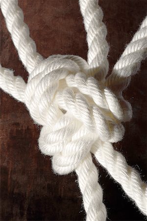 rope closeup - Tied Rope Stock Photo - Premium Royalty-Free, Code: 622-02355278