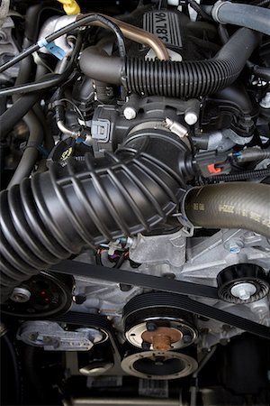 simsearch:622-02355491,k - Car Engine Stock Photo - Premium Royalty-Free, Code: 622-02355489