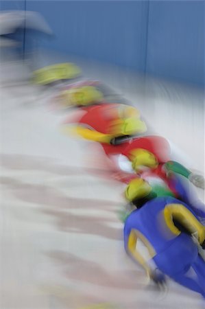 Speed Skating Stock Photo - Premium Royalty-Free, Code: 622-02621538