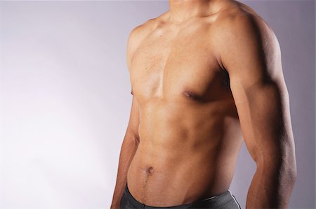 Torso of a man Stock Photo - Premium Royalty-Free, Code: 622-02621675