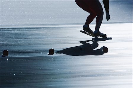 patinage (glace) - Speed Skating Foto de stock - Sin royalties Premium, Código: 622-02638227