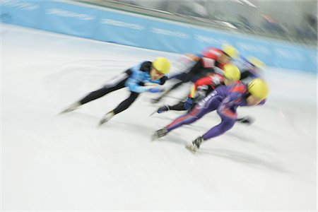 stromschnelle - Eisschnelllauf-Wettbewerb Stockbilder - Premium RF Lizenzfrei, Bildnummer: 622-02638243