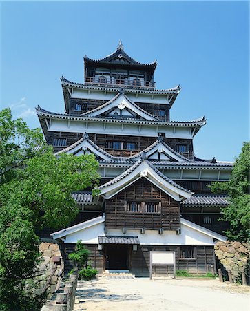 Hiroshima Castle in Japan Stock Photo - Premium Royalty-Free, Code: 622-02757976