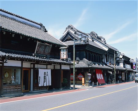 simsearch:622-02759352,k - Rows of Houses of Warehouse In Saitama Prefecture Stock Photo - Premium Royalty-Free, Code: 622-02757992