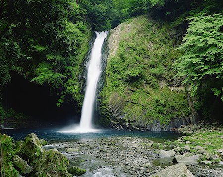 simsearch:859-03035925,k - Jourennotaki Wasserfall in der Präfektur Shizuoka Stockbilder - Premium RF Lizenzfrei, Bildnummer: 622-02758018