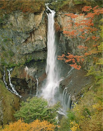 simsearch:859-03035925,k - Wasserfall in Kegon, Präfektur Tochigi Stockbilder - Premium RF Lizenzfrei, Bildnummer: 622-02758031