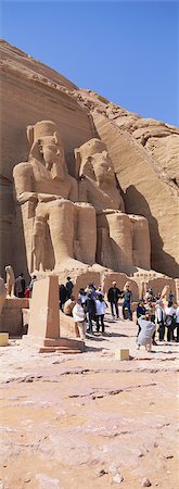 simsearch:622-02758096,k - Statues at Luxor Temple, Egypt Foto de stock - Sin royalties Premium, Código: 622-02758095