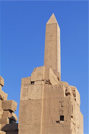 simsearch:622-02758096,k - Obelisk at Temple of Luxor, Egypt Foto de stock - Sin royalties Premium, Código: 622-02758126