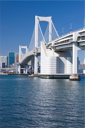 Rainbow Bridge in Tokyo, Japan Stock Photo - Premium Royalty-Free, Code: 622-02758254