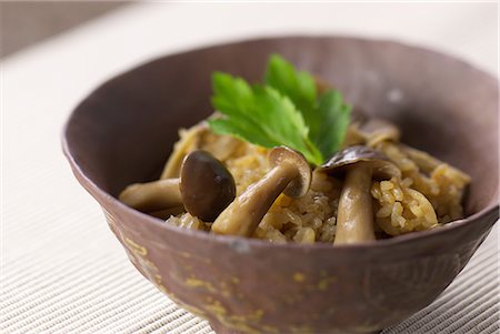 steamed vegetables - Japanese-Style Food in Bowl Stock Photo - Premium Royalty-Free, Code: 622-02759359