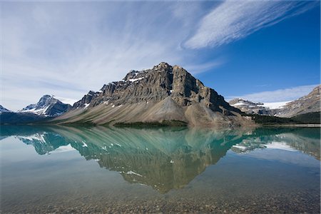 suburb canada - Beautiful View of Snow-Capped Mountains Stock Photo - Premium Royalty-Free, Code: 622-02759688