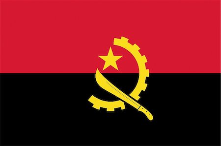 simsearch:622-03446443,k - Angola National Flag Stock Photo - Premium Royalty-Free, Code: 622-03446229