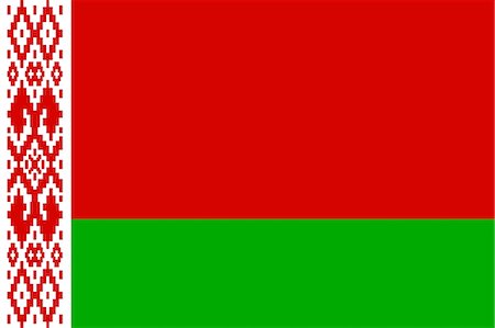 Belarus National Flag Foto de stock - Sin royalties Premium, Código: 622-03446240