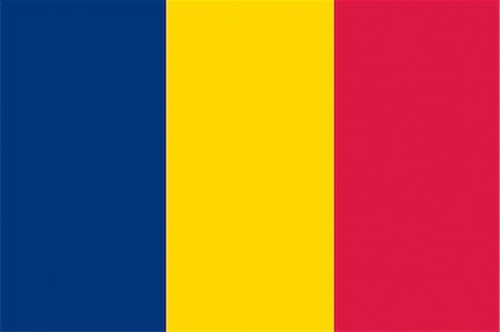 simsearch:622-03446372,k - Chad National Flag Foto de stock - Sin royalties Premium, Código: 622-03446257