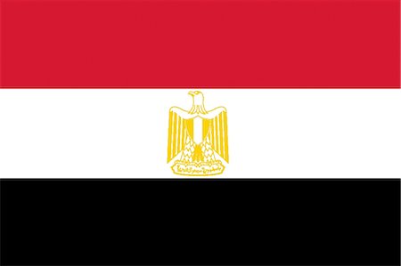 Egypt National Flag Stock Photo - Premium Royalty-Free, Code: 622-03446270