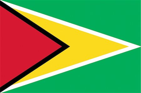 simsearch:622-03446327,k - Drapeau National de Guyane Photographie de stock - Premium Libres de Droits, Code: 622-03446289