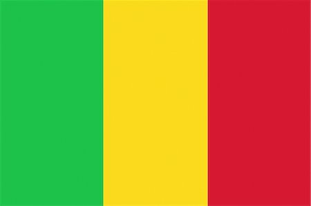 simsearch:622-03446406,k - Drapeau National Mali Photographie de stock - Premium Libres de Droits, Code: 622-03446324