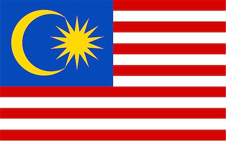 Malaysia Nationalflagge Stockbilder - Premium RF Lizenzfrei, Bildnummer: 622-03446322