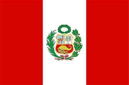 south american country peru - Peru National Flag Stock Photo - Premium Royalty-Free, Code: 622-03446351