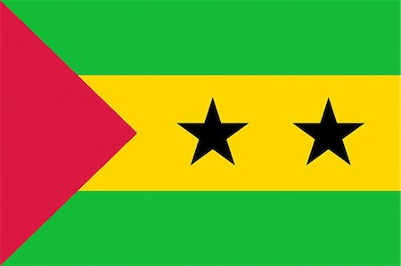 simsearch:622-03446443,k - Sao Tome and Principe National Flag Stock Photo - Premium Royalty-Free, Code: 622-03446363