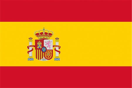 Spain National Flag Stock Photo - Premium Royalty-Free, Code: 622-03446374