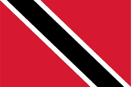 Trinidad & Tobago National Flag Stock Photo - Premium Royalty-Free, Code: 622-03446405