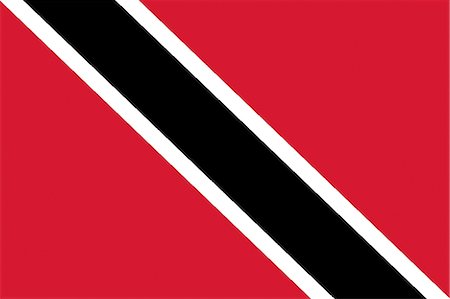 Trinidad & Tobago National Flag Foto de stock - Sin royalties Premium, Código: 622-03446405