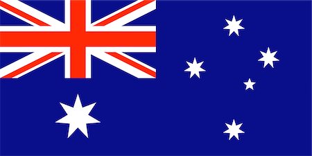 Australia National Flag Stock Photo - Premium Royalty-Free, Code: 622-03446424